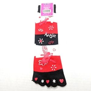 🎉3 for 15 NWT patterned toe socks
